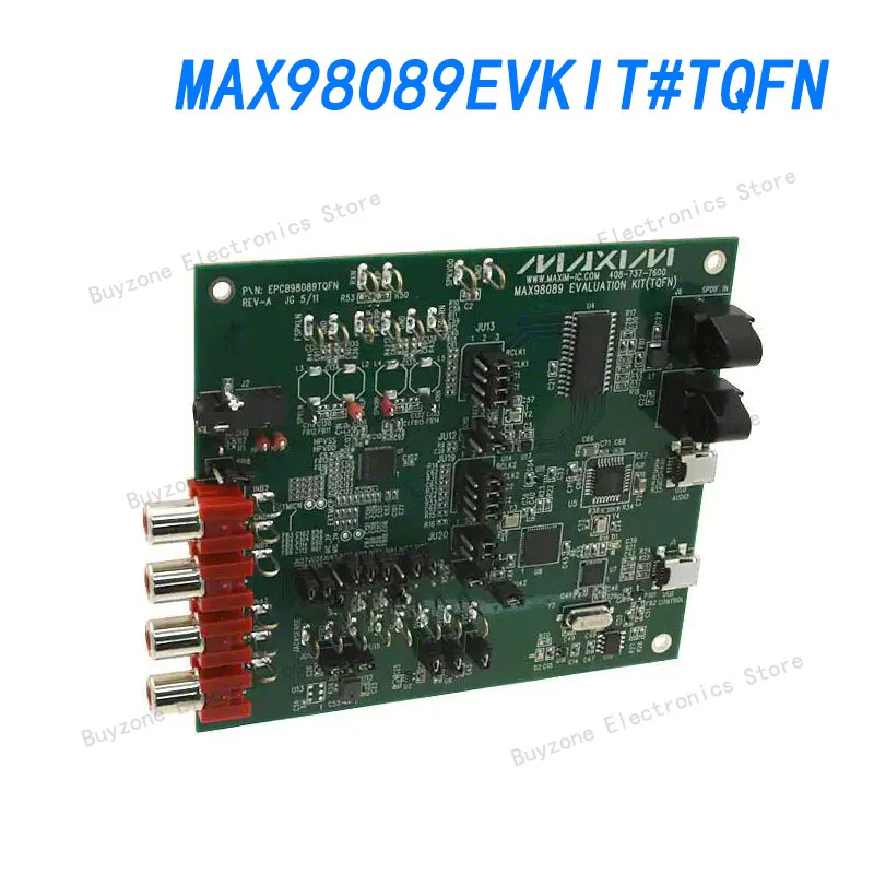 MAX98089EVKIT #TQFN Инструменты разработки аудиосистем Eval Kit MAX98089 (маломощный стереокодек с технологией flexsound)