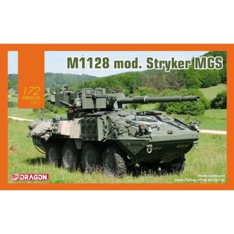 DRAGON 7687 1/72 M1128 мод. Stryker MGS - Набор масштабных моделей