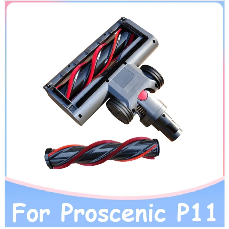 Для беспроводного ручного пылесоса Proscenic P11 Электрическая щетка для пола с роликовой щеткой Запасные части Аксессуары