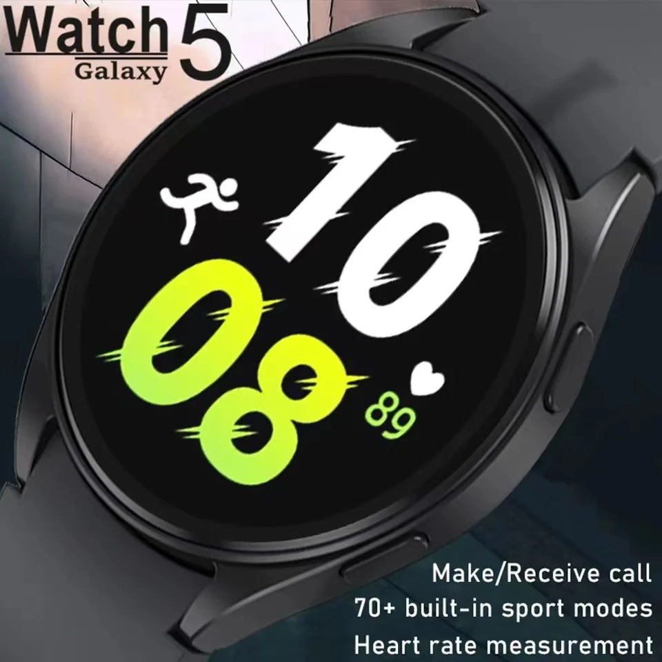 Для Samsung Galaxy Watch 5 Пользовательский Циферблат HD Голосовой Вызов Мужские Смарт-Часы Женские Спортивные Фитнес-Трекер IP67 Водонепроницаемые Умные Часы