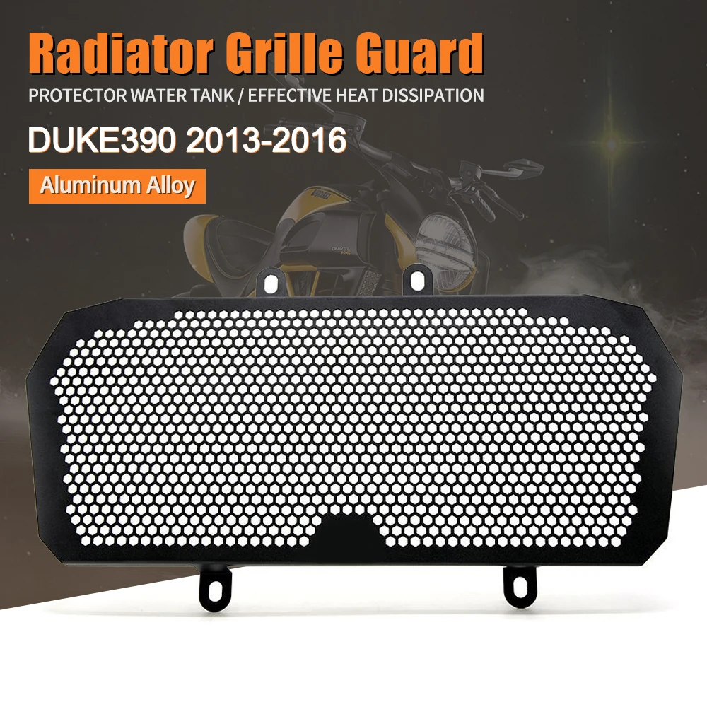 Для DUKE390 Duke390 2013 2014-2016 Защитная решетка Радиатора, защитная решетка Радиатора, защитная крышка, аксессуары для мотоциклов
