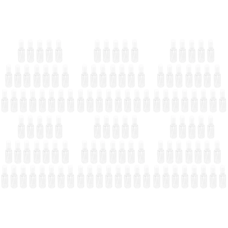 120 ШТ 30 Мл (1 унция) Прозрачная Пластиковая Бутылка-распылитель для Тумана, Прозрачная Дорожная Бутылка, Портативная Бутылка-Распылитель многоразового использования