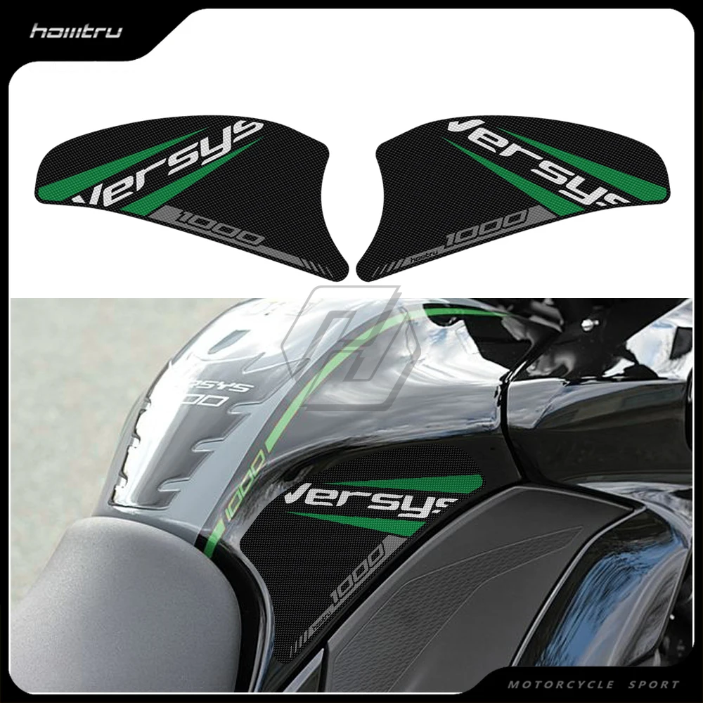Мотоциклетная боковая накладка на бак, защита колена, противоскользящая ручка для Kawasaki VERSYS 1000 2016-2022