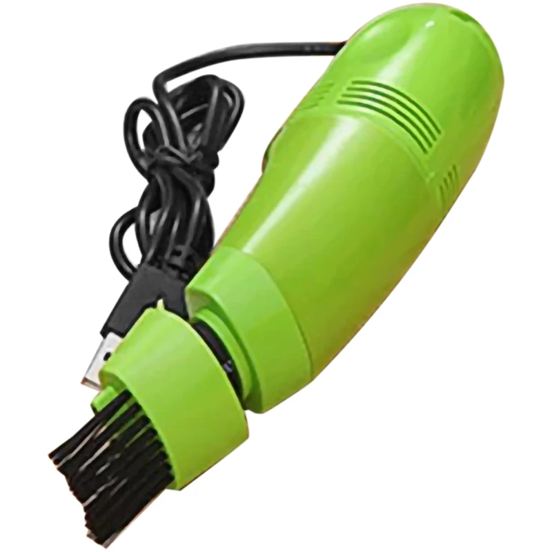 USB Компьютерная клавиатура, Пылесос, Мини Настольный Пылесос для уборки Пыли, Ручной Инструмент для чистки стола, Зеленый