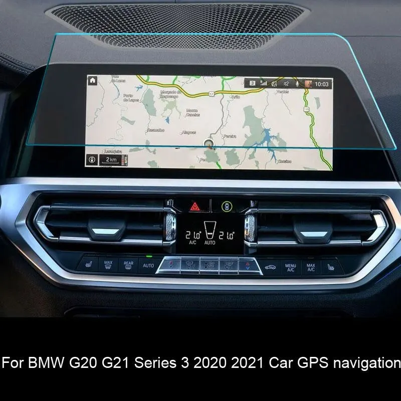 Для BMW G20 G21 Series 3 2020 2021 Автомобильная GPS-навигационная защитная пленка из закаленного стекла, защитная пленка от царапин