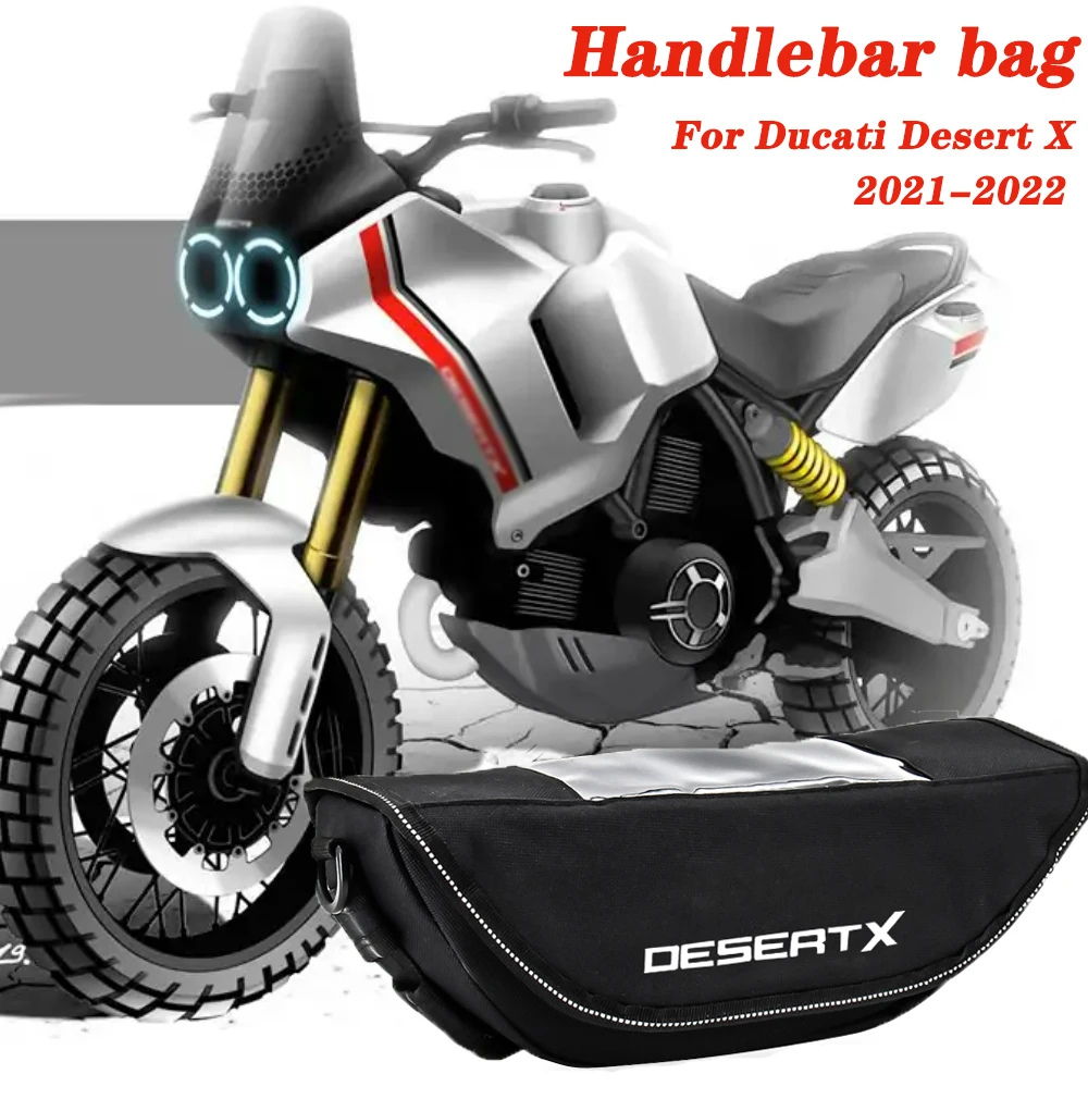 Применимо к Ducati Desert X Desert X 2021-2022-2023 Аксессуары для мотоциклов Сухая сумка для хранения сумка-тоут с логотипом дорожная сумка