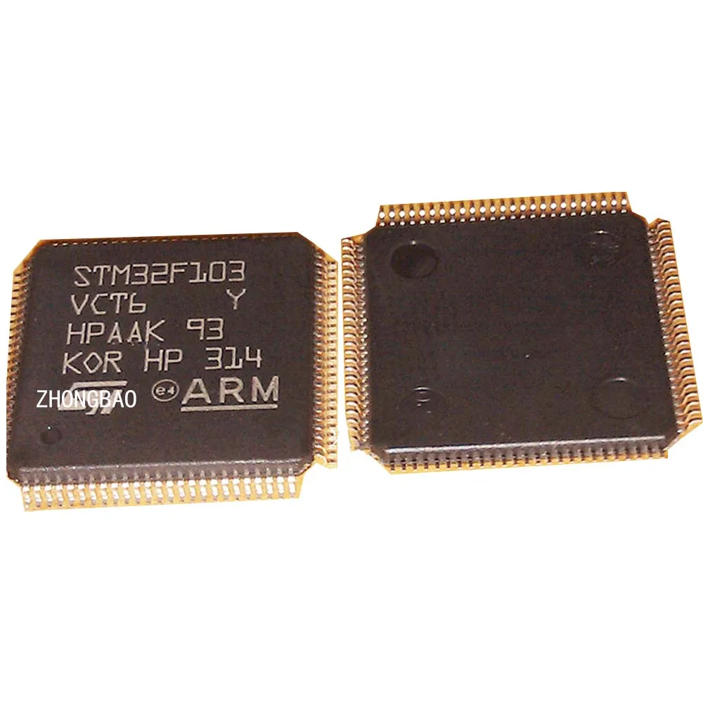 100% новый импортный оригинальный чип микроконтроллера STM32F103VCT6 STM32F103 LQFP100