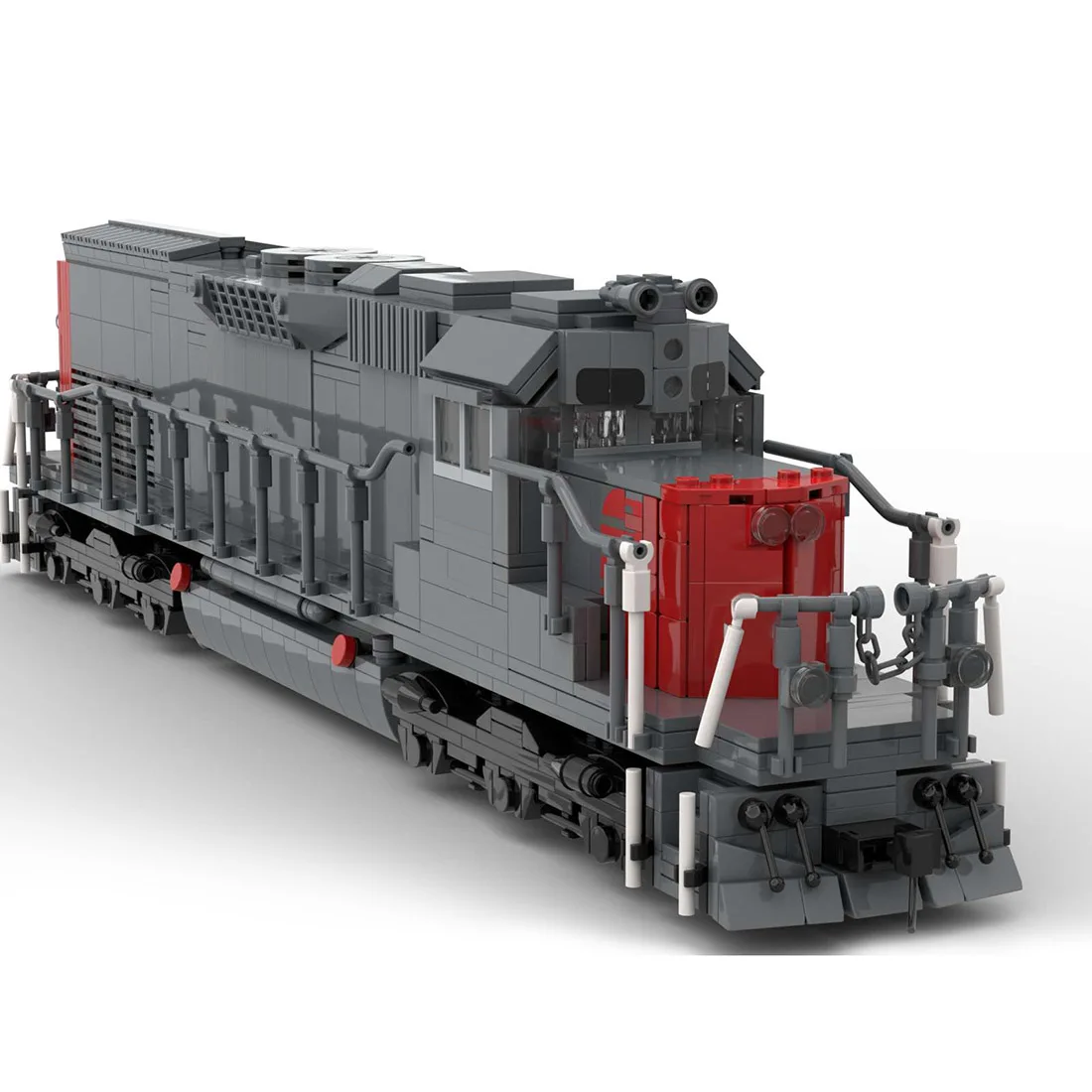 Авторизованный набор Строительных блоков Модели Поезда MOC-112383 Southern Pacific SD40T-2 от Jepaz