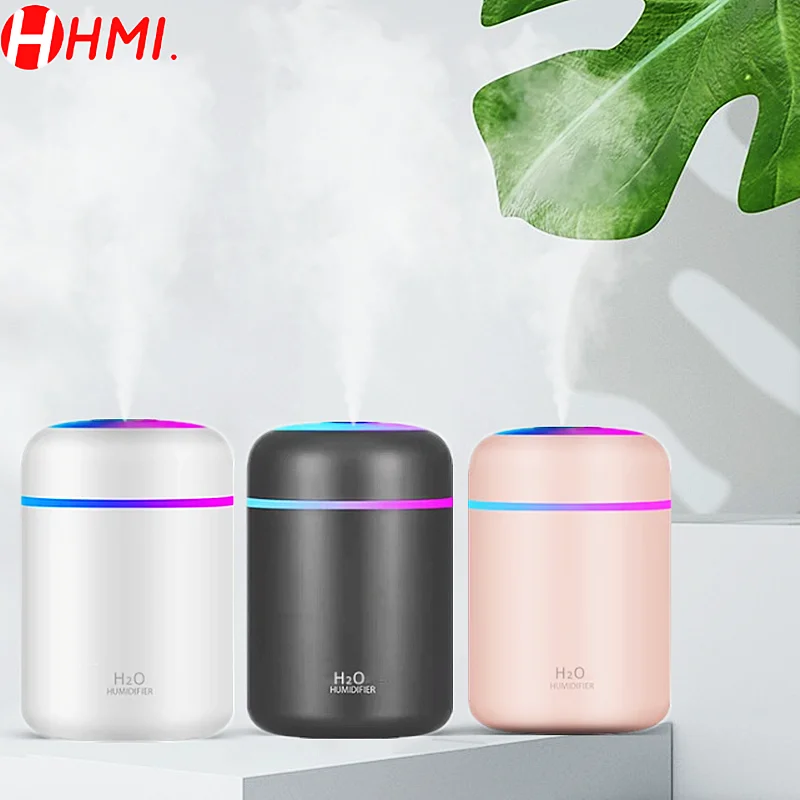 Портативный Увлажнитель Воздуха USB Ультразвуковой Красочный Чашечный Ароматический Диффузор Cool Mist Maker Очиститель Воздуха Со Светом Для Xiaomi mini