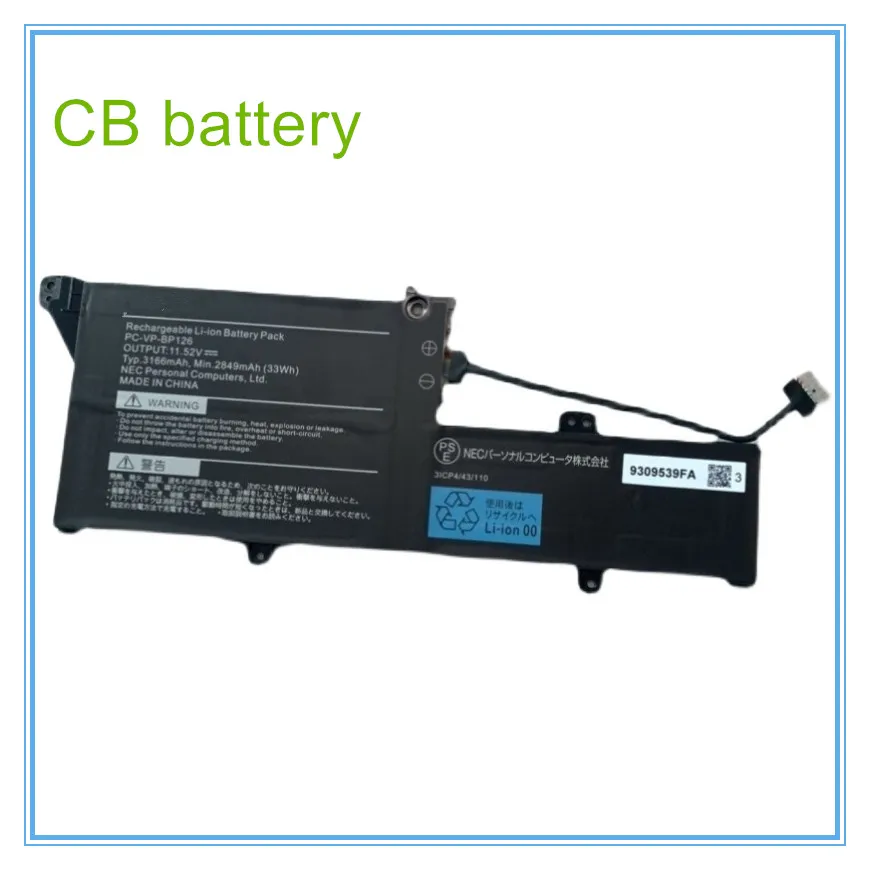 Оригинальная качественная батарея для ПК-VP-BP126