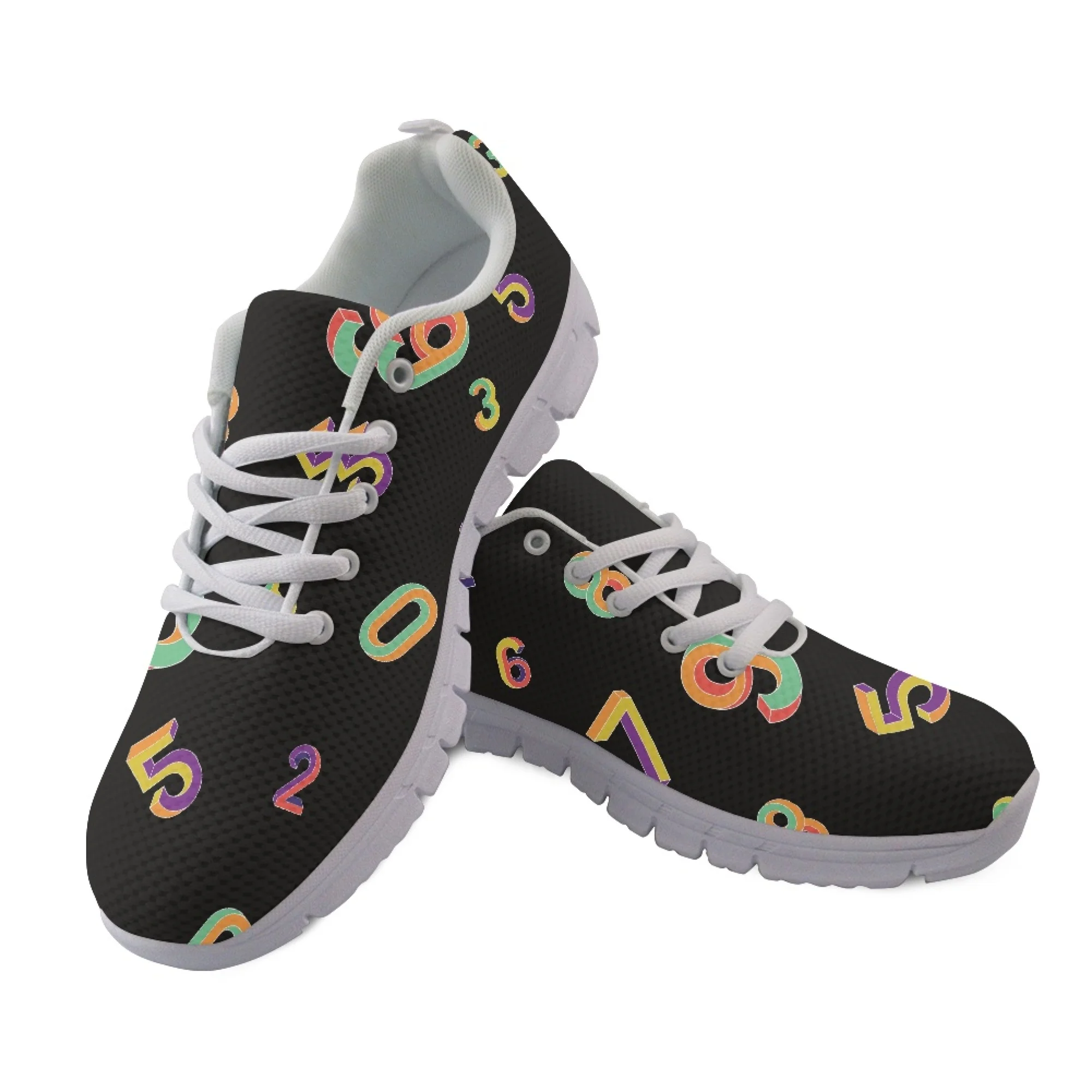 Yikeluo/ Дизайнерская обувь на плоской подошве с рисунком по номерам, Женская повседневная обувь, Весенне-летние прогулочные кроссовки, Zapatos chaussure femme