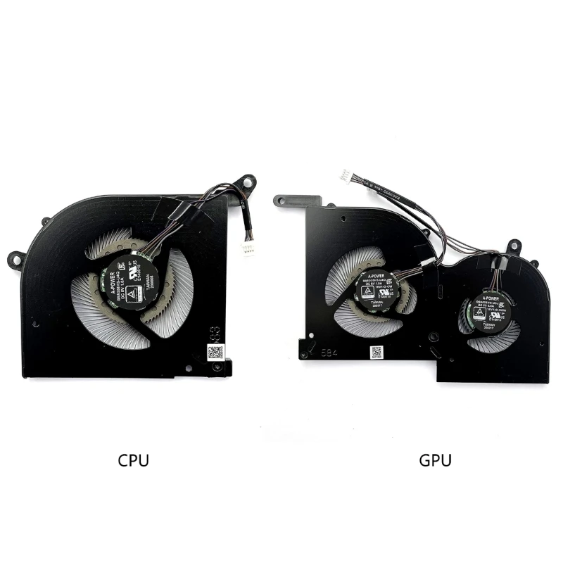 Процессор GPU Радиатор 5 В 1.0A 4-контактный 4-проводной Вентилятор Охлаждения ноутбука Для MSI GS66 WS66 Stealth 10SD 10SE 10SF Вентилятор охлаждения ноутбука