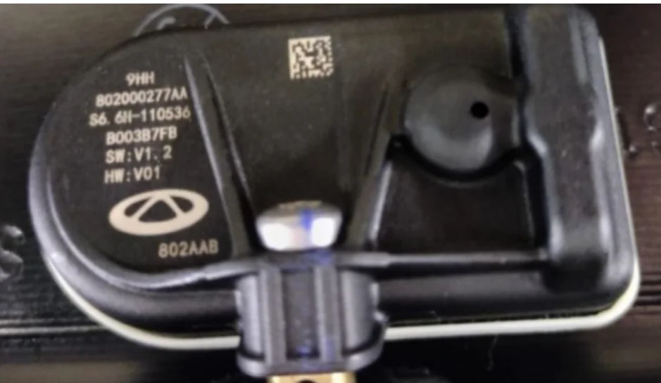 Датчик контроля давления в шинах для Chery Omoda C5, датчик предупреждения о давлении в шинах 802000277AA