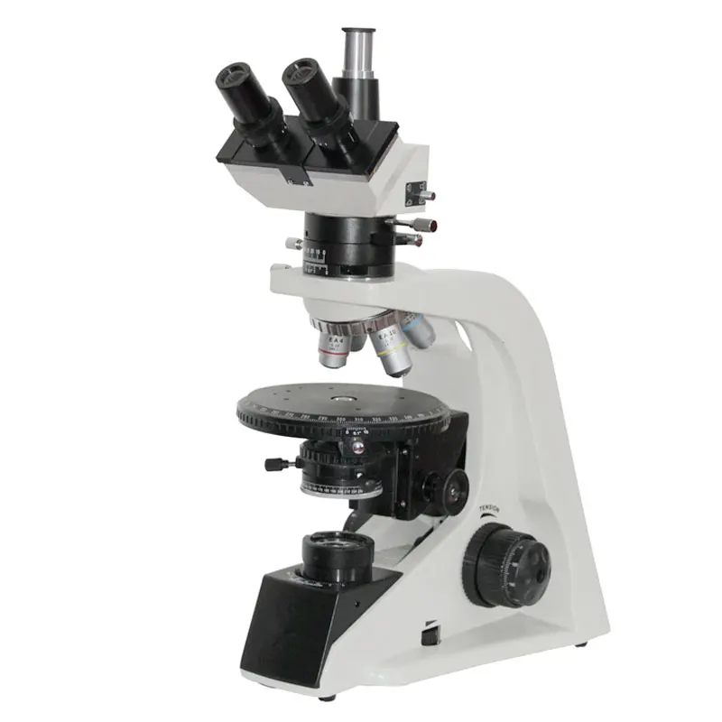 40X-630X Тринокулярный поляризационный геологический металлургический микроскоп для раздела геологии минералов металлургии