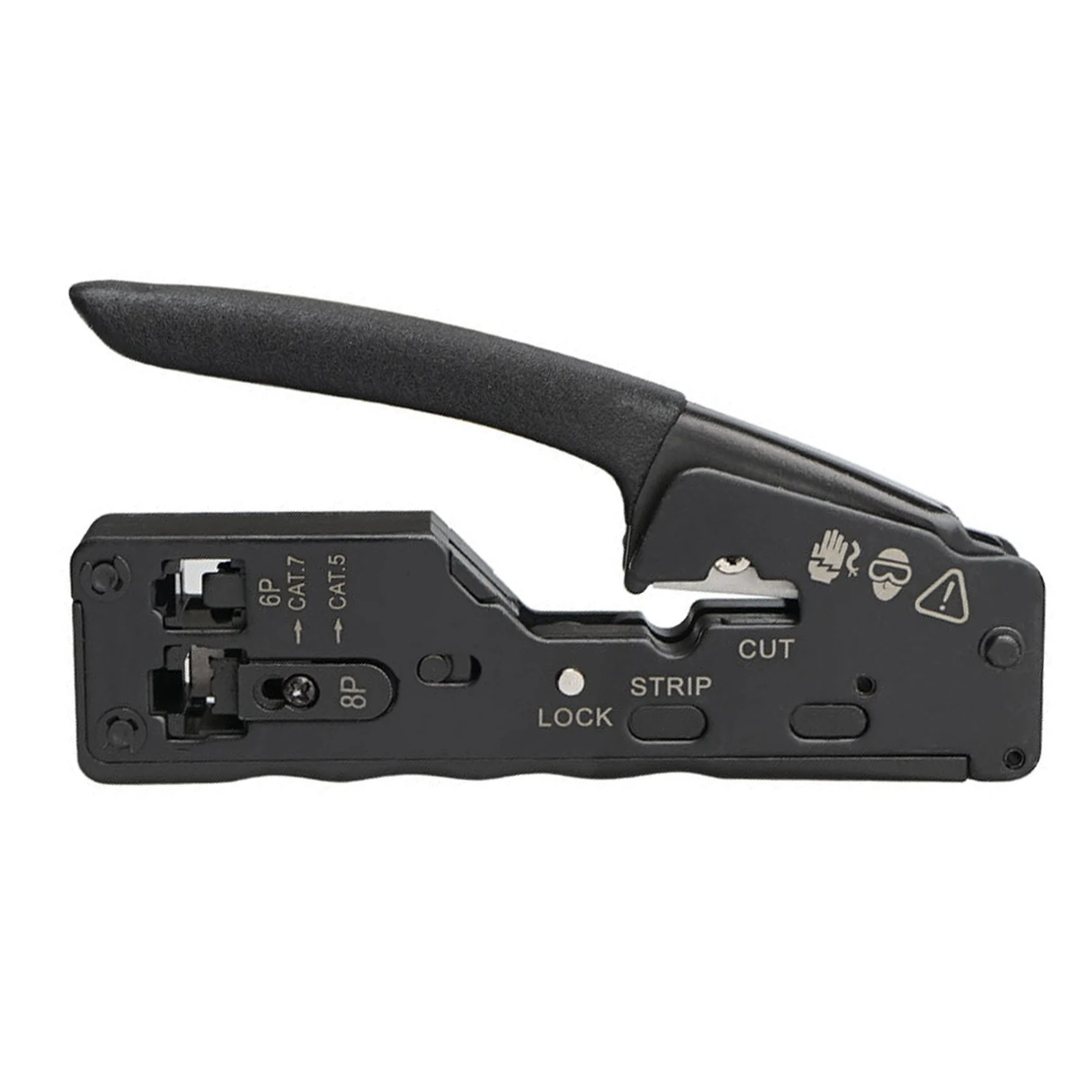 Щипцы для сетевого кабеля RJ45 Обжимной Инструмент, Резак для зачистки разъемов Rj45 Cat7 Cat6 Cat5 Rj11 Rj12, Плоскогубцы для щипцов