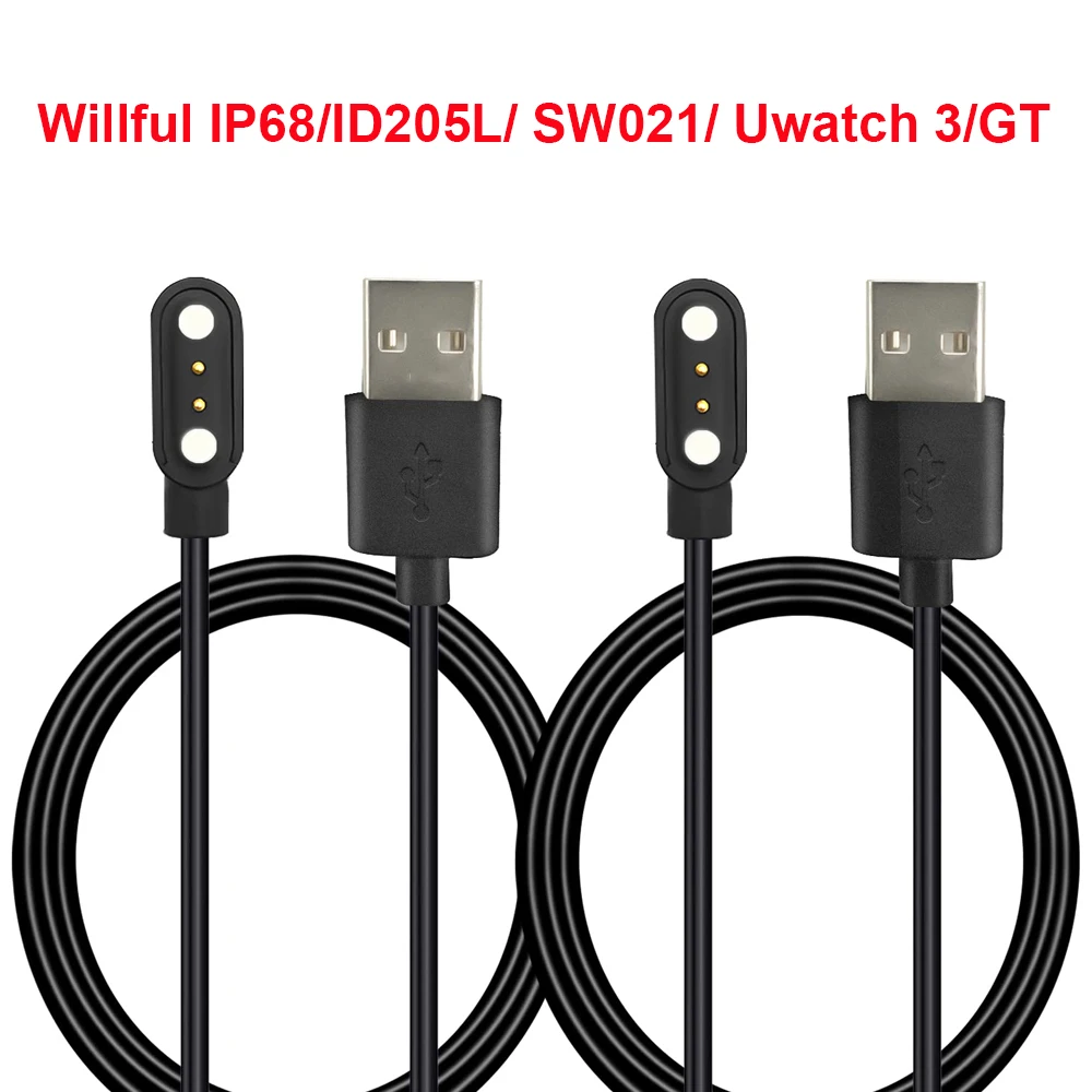 ID205L Зарядное устройство для Часов, USB Кабель для Быстрой зарядки Blackview R3/R3 Pro/X2/X1/Uwatch 3/Uwatch Ufit/GT Магнитный