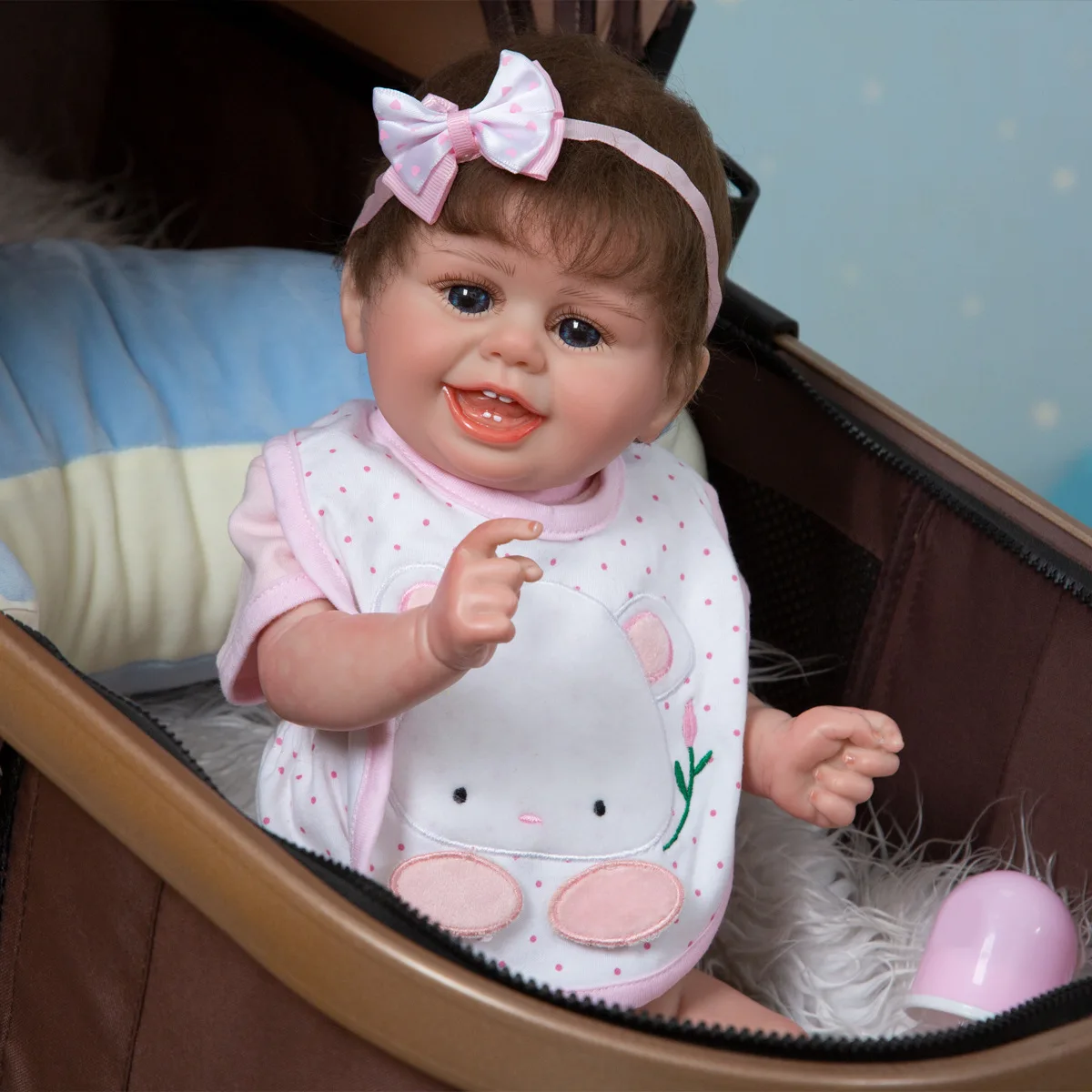 Полное Силиконовое Тело Reborn Baby Doll Игрушка Новорожденная Принцесса Реалистичный Малыш Bebe Boneca Игрушка Для Купания Девочка Мальчик Детский Подарок На День Рождения