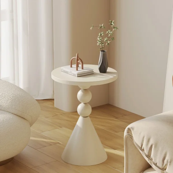 Модный журнальный столик в минималистичном стиле в гостиной Nordic Center, Журнальный столик небольшого пространства, Журнальные столики, Прикроватная тумбочка, Вспомогательное украшение салона Mesa