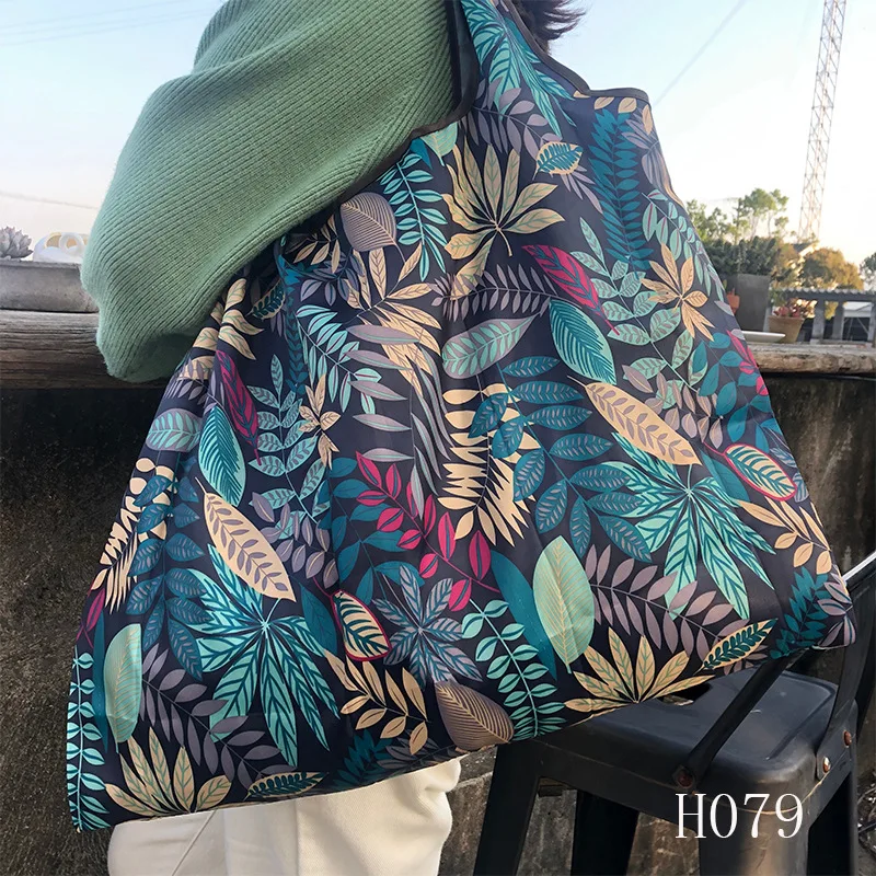 Экологически Чистая Хозяйственная сумка Женская Складная сумка на одно плечо Портативная Большая Вместительная Утолщенная сумка для хранения Каждой сумки для хранения