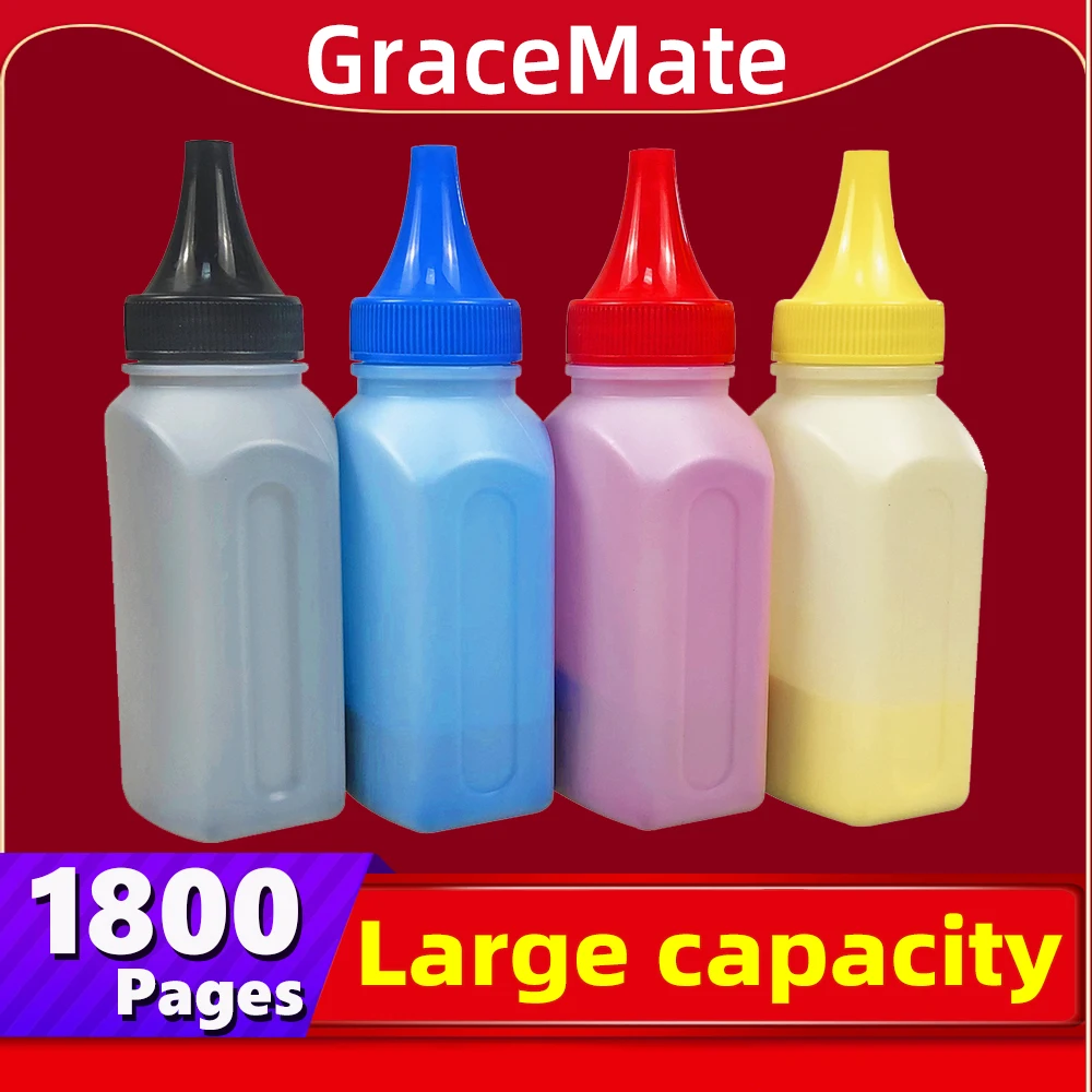 Цветной Тонер-картридж GraceMate Порошковый, Совместимый для Konica Minolta C20 20 C20p C20px C20x c20 Комплект для Заправки Тонера Лазерного принтера