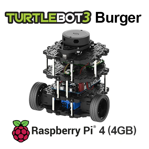 TurtleBot3 Burger / TURTLEBOT3 Burger RPi4 2GB / TURTLEBOT3 Burger RPi4 4GB из Южной Кореи