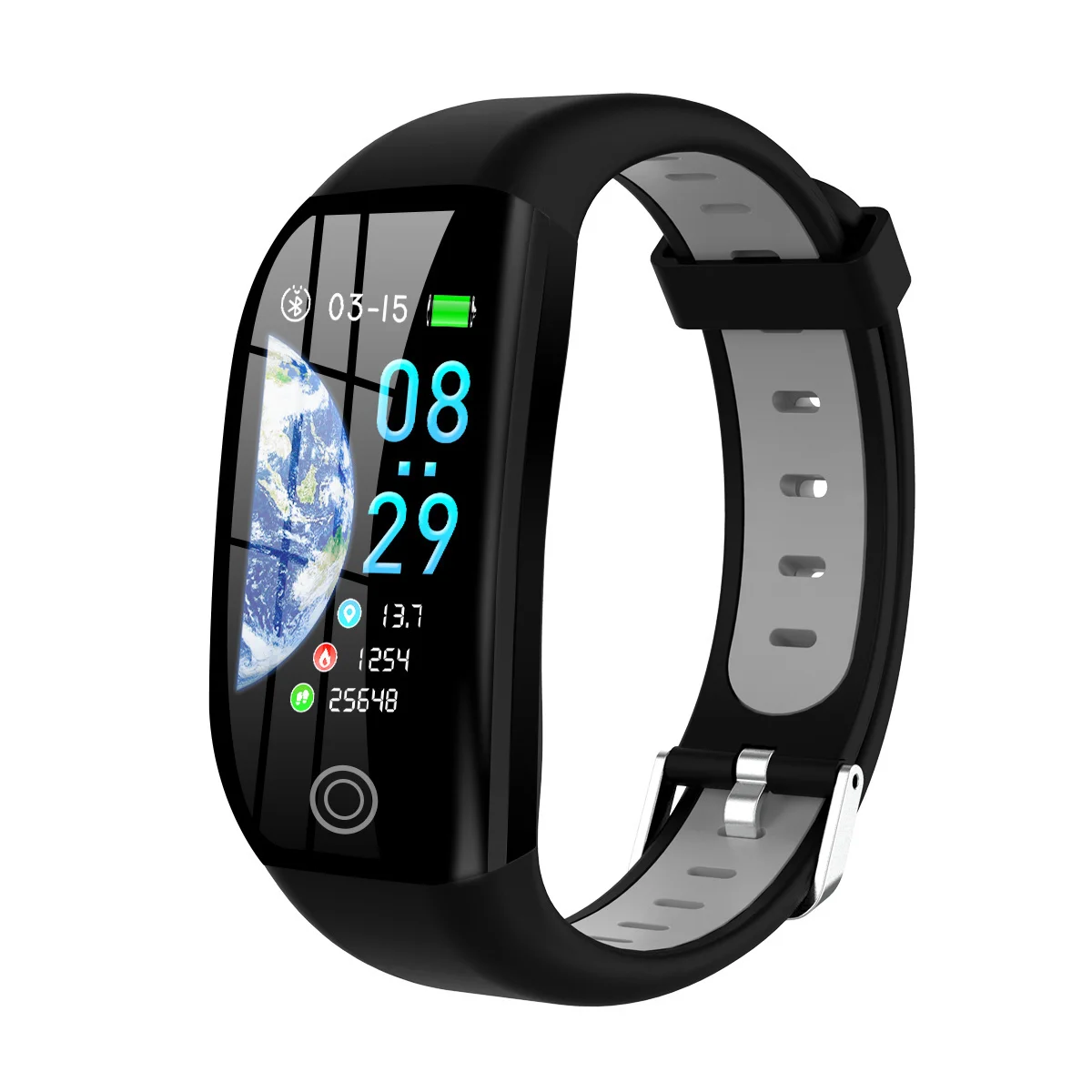 Большой экран, Спортивный GPS, фитнес-трекер, Мужские смарт-браслеты, Пульсометр, браслет для измерения артериального давления, Женские часы с Bluetooth