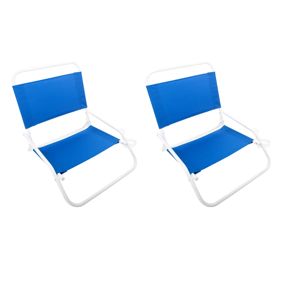 Складной пляжный стул Cascade Mountain Tech с ремнем для переноски - 2 комплекта
