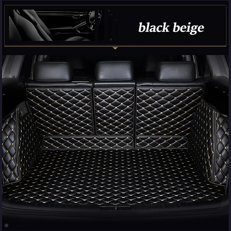 Коврики для багажника автомобиля с полным покрытием на заказ для Cadillac Escalade XTS SLS 2010-2013 Детали интерьера Автомобильные Аксессуары