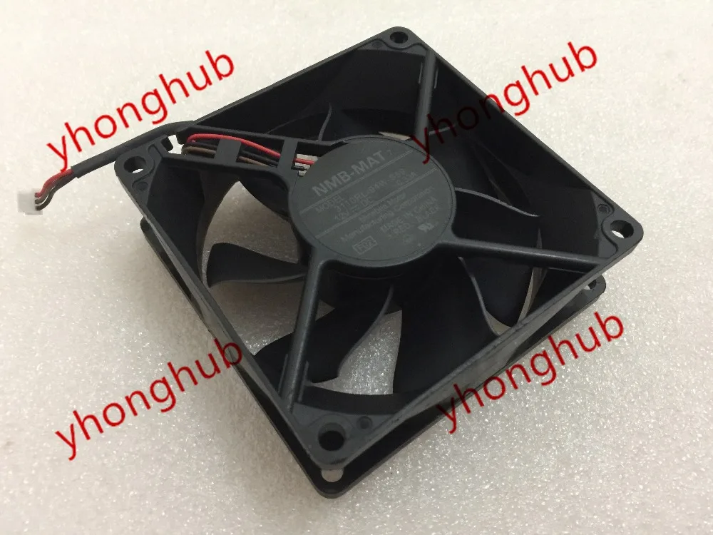 Вентилятор Охлаждения сервера NMB-MAT 3110RL-04W-S59 F02 DC 12V 0.33A 80x80x25mm