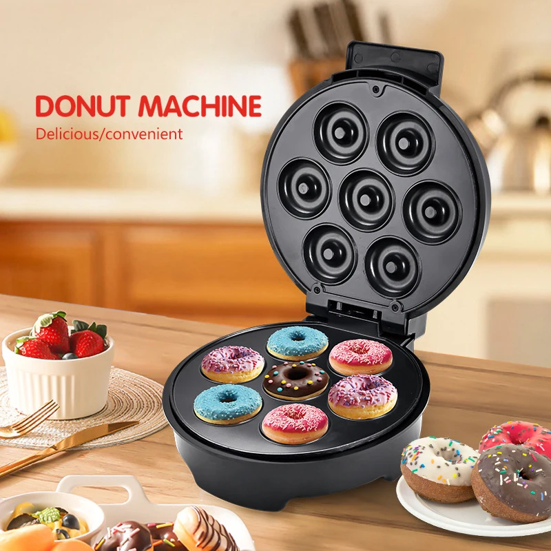 Устройство для приготовления пончиков SK-327 мощностью 1200 Вт из нержавеющей Стали, многофункциональное устройство для приготовления пончиков для завтрака
